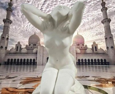 Скульптура Адель 58х39х37 см