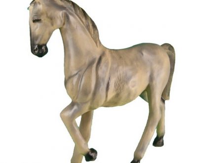 Садовая фигура Жеребенок серый, 94х86 см.
