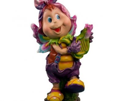 Садовая фигура Пчелка с арфой 37х68 см.