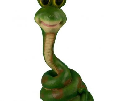 Садовая фигура Змея, 40х23 см.