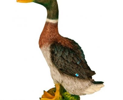 Садовая фигура Селезень стоячий, 40х28 см.