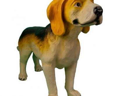 Садовая фигура собака Бигль, 54х90 см.