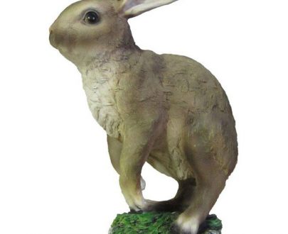 Садовая фигура Заяц в траве, 29х24 см.
