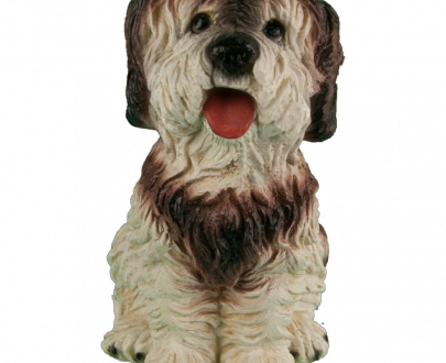 Садовая фигура Болонка, 26х20 см.