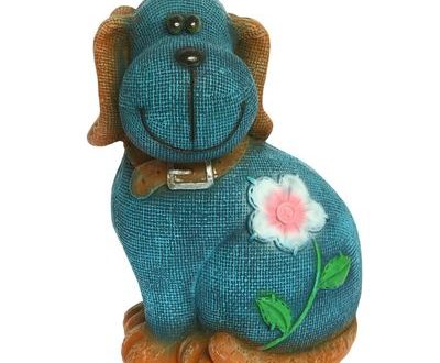 Садовая фигура Собака джинса, 44х36 см.