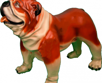 Садовая фигура Английский бульдог, 73х93 см.