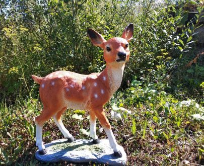 Садовая фигура Олененок 47х32 см