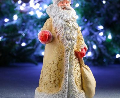 Фигура на новый год Дед Мороз, 28 см.