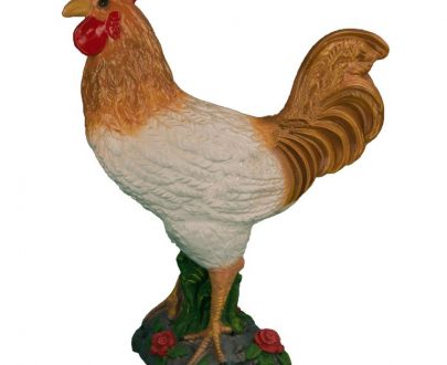 Садовая фигура Петух большой новый, 73х22 см.