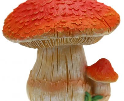 Садовая фигура Грибы мухоморы 20х17 см