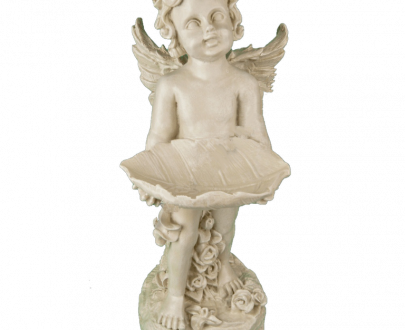Садовая фигура Ангел с чашей, 56х30 см.