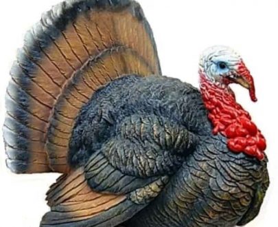 Садовая фигура Индюк сидячий, 47х42 см.