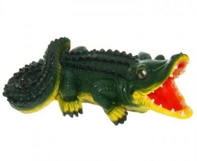Садовая фигура Крокодил глазастый, 30х60 см.