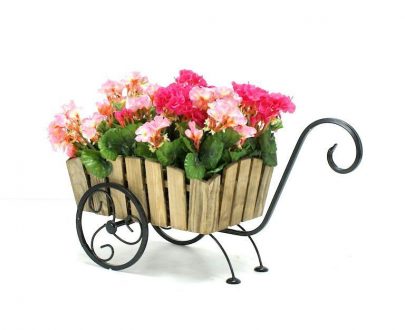 Кованая подставка для цветов Кантри арт. 21140, 46х62х40 см.