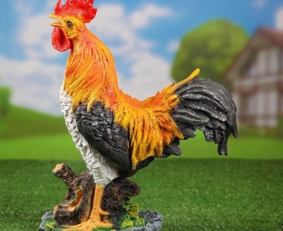 Садовая фигура Петушок, 33х37 см.