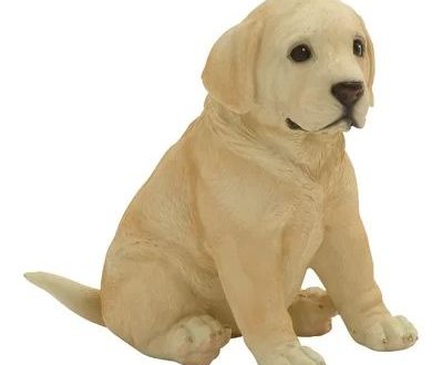 Садовая фигура Лабрадор маленький, 24х23 см.