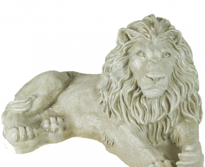 Античная скульптура Лев лежачий, 34х63 см.