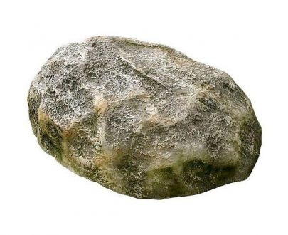 Декоративная крышка на люк Камень Валун низкий, 90х30х78 см.