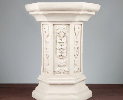 Античная колонна с рисунком средняя, 60х35 см.