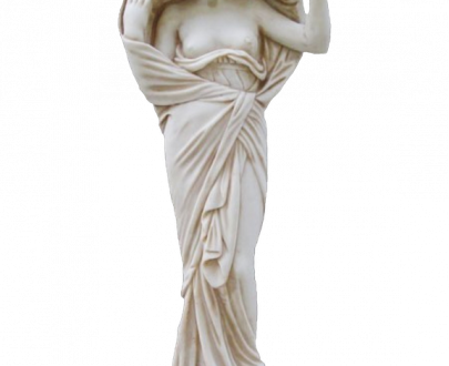 Античная скульптура Девушка в покрывале, 85х33 см.