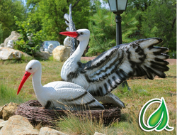 САДОВЫЕ ФИГУРЫ АИСТЫ ДЛЯ ДАЧИ