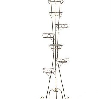 Кованая Стойка для 7-ми цветов арт. 21083, 55х171х56 см.