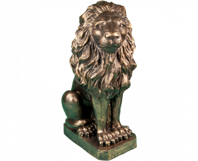 Античная скульптура Лев №1 бронза, 53х26 см.