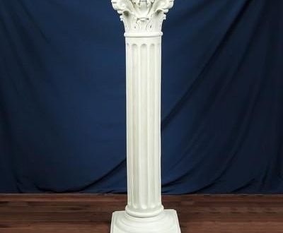 Античная колонна высокая, 100х25 см.