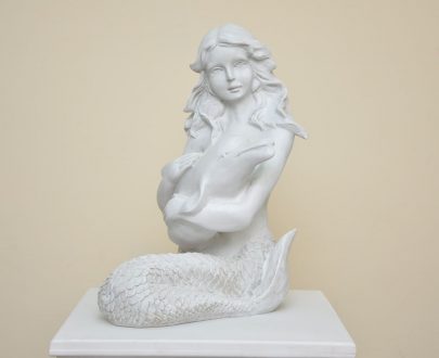 Античная скульптура Русалка, 58х40 см.