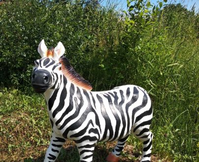 Садовая фигура Зебра стоячая, 68 х 70 см.