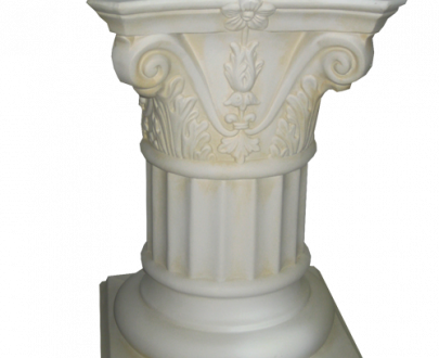 Античная колонна с рисунком большая, 53х40 см.