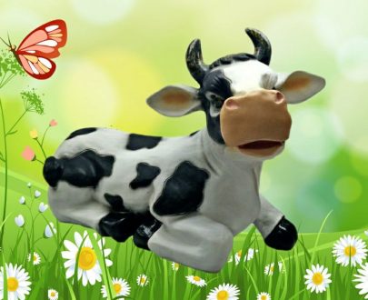 Садовая фигура Корова большая лежачая, 94х62 см.