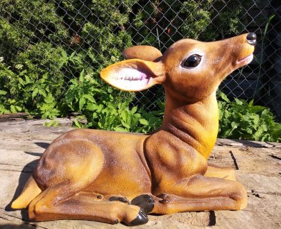 Садовая фигура Косуля лежит, 29х36 см