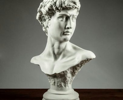 Античная скульптура Бюст Давида, 70х58 см.