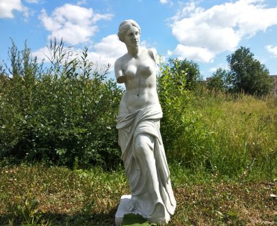 Античная скульптура Венера милосская большая, 125х45 см.