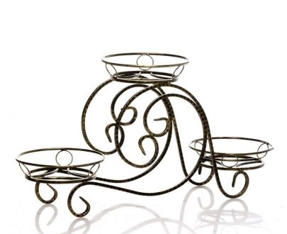 Подставка для цветов кованая арт. 21070, 28х37х90 см.