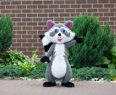 Топиарная фигура Енот, 105х70х45 см