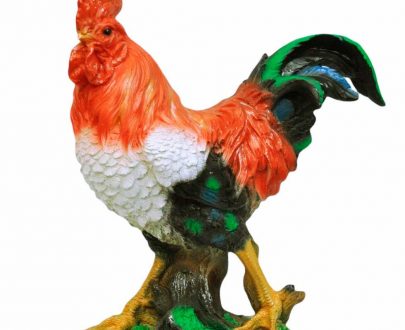 Садовая фигура Петух беговой,  37х40 см