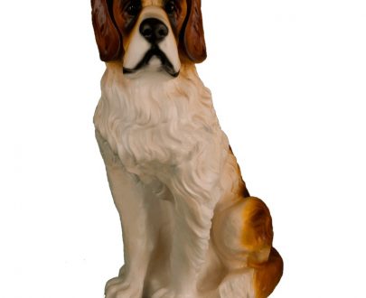 Садовая фигура Сенбернар сидячий, 80х50 см.