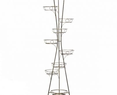 Кованая Стойка для 9-ти цветов арт. 21077, 60х170х60 см.