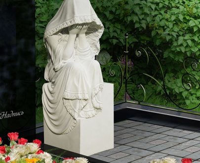 Скульптура Мемориал Плакальщица, 96х30 см.