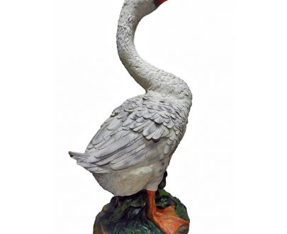 Садовая фигура Гусь рябой, 60 см.