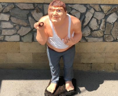 Садовая фигура Доцент 96 см.