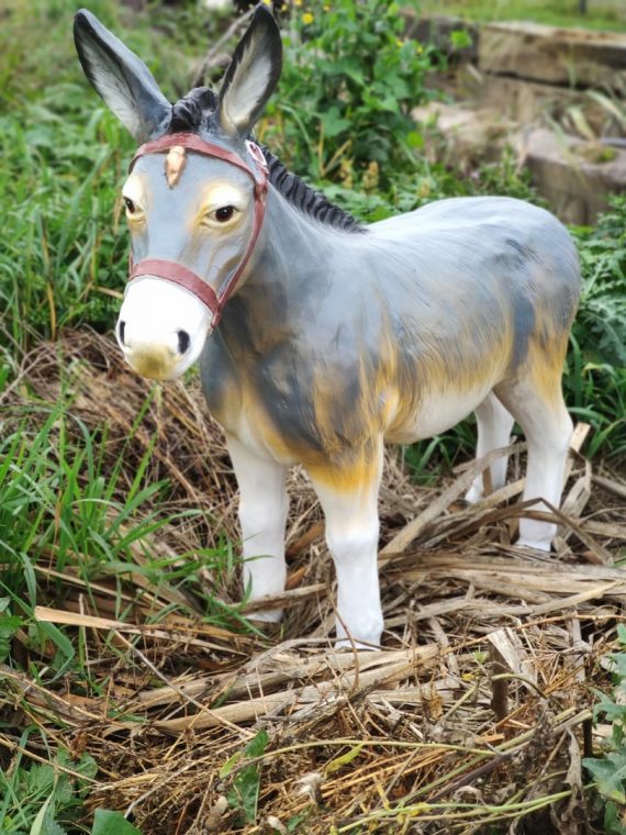 Садовая фигура Осел большой, 98х100 см.