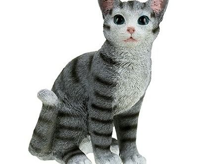 Садовая фигура Кошка сидячая новая, 30х28 см.