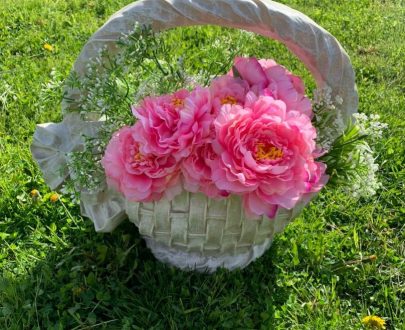 Античное кашпо №9, 44х50 см.