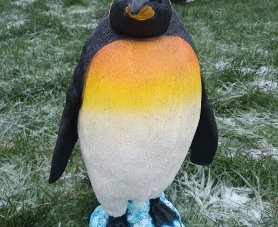 Садовая фигура Пингвин, 44х27 см.