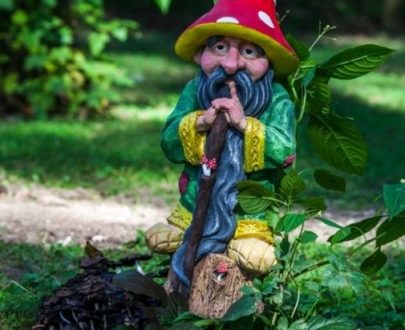 Садовая фигура Лесовик 29х69 см.