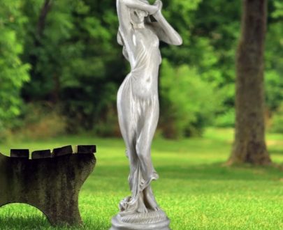 Античная скульптура Девушка с поднятыми руками, 57х12 см