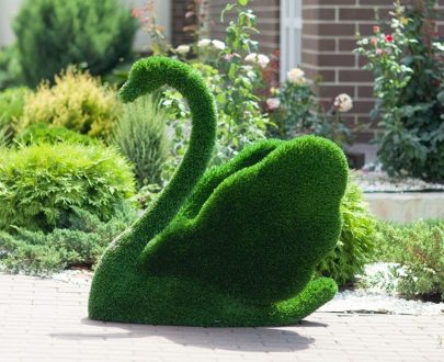 Топиари Лебедь, 110x100x80 см